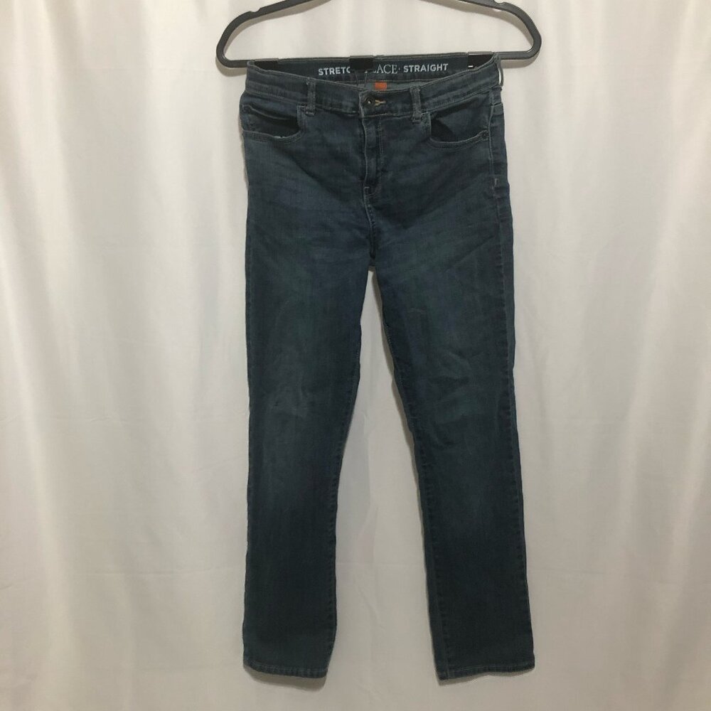 Children's Place Straight Leg Stretch Kids Jeans, Size 14